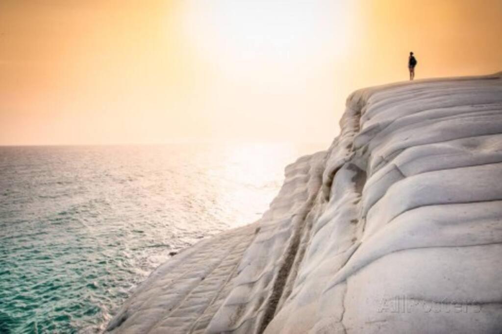 فيلا Scala Dei Turchi The White Wall ريالمونتي المظهر الخارجي الصورة