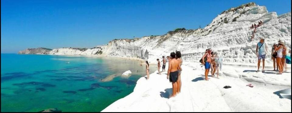 فيلا Scala Dei Turchi The White Wall ريالمونتي المظهر الخارجي الصورة